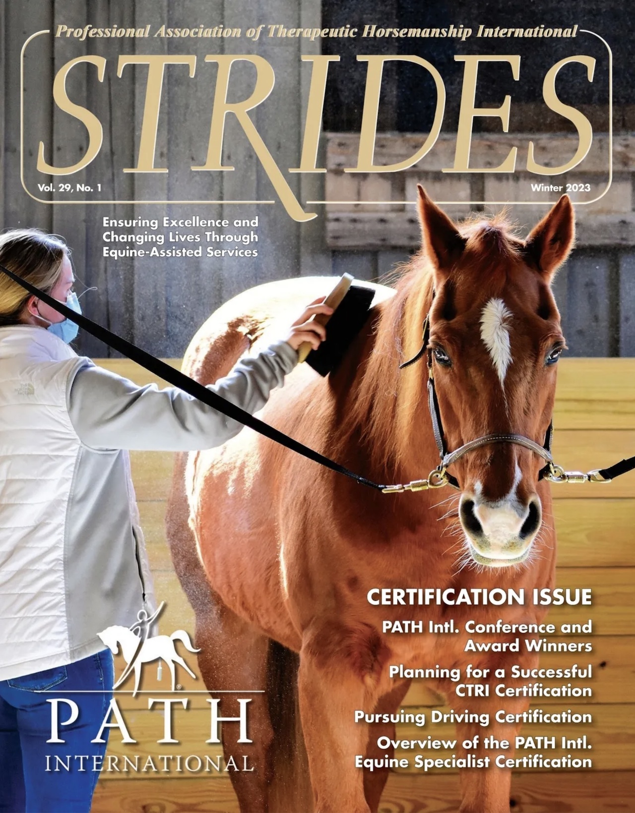 STRIDES Cover Winter of 2023