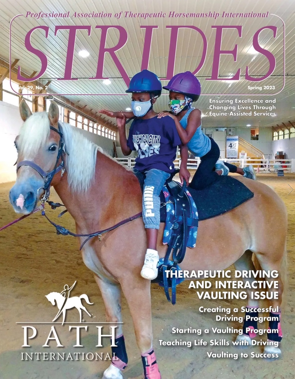STRIDES Magazine Cover - Spring 2023