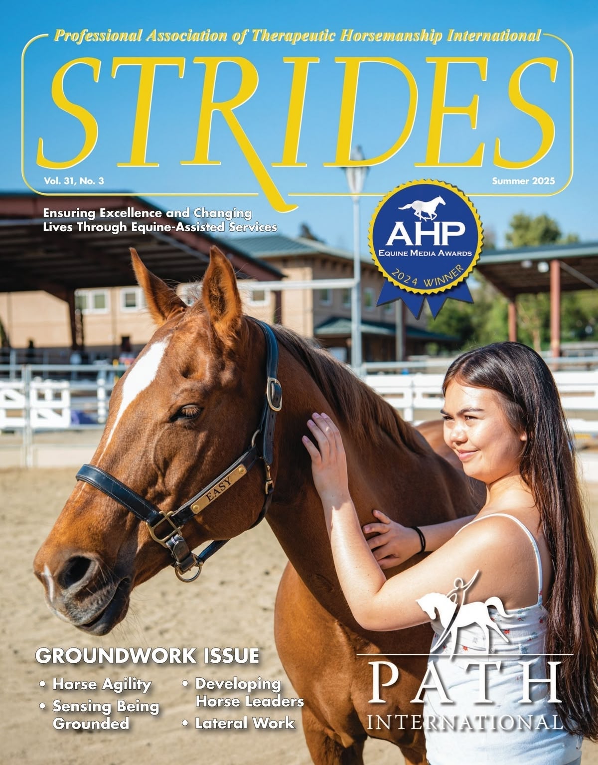 Strides Magazine Cover - Summer 2025